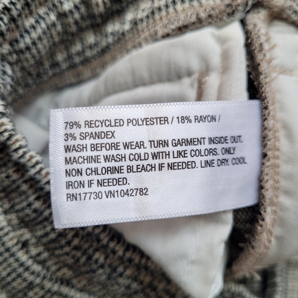 Bundle of 2 Size 7 & 12M Boys Pull On Pintuck Stretchy Pants Plaid - Cat & Jack - Picture 11 of 16